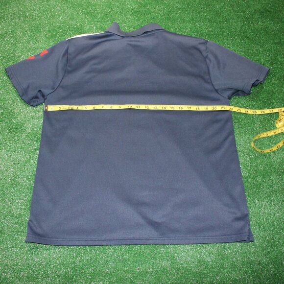 💙⚾❤️MLB True Fan Cleveland Indians Retro/Vintage look 2017 Polo Golf Shirt - Picture 5 of 6